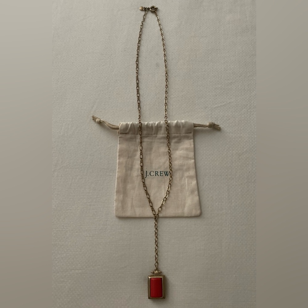 J. Crew Reversible Brass Locket
